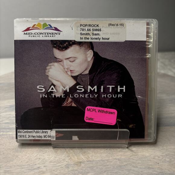 Sam Smith – In the Lonely Hour CD 2014 Pop Rock Album READ - Picture 1 of 5